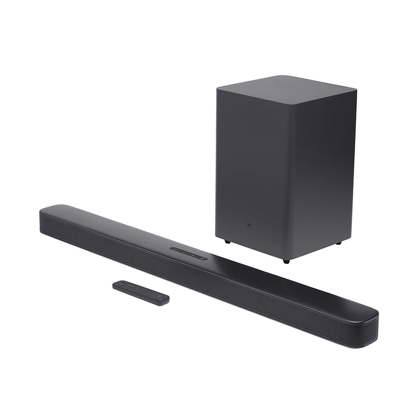 JBL Bar 2.1 Deep Bass Soundbar with Wireless Subwoofer (JBL2GBAR21DBBLKAM)
