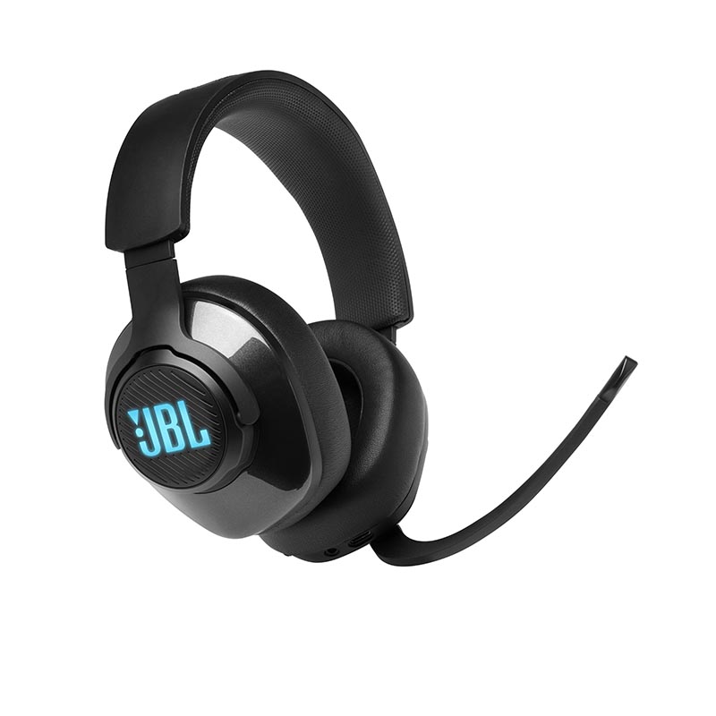 JBL Quantum 400 USB Over-ear PC Gaming Headset (JBLQUANTUM400BLKAM)