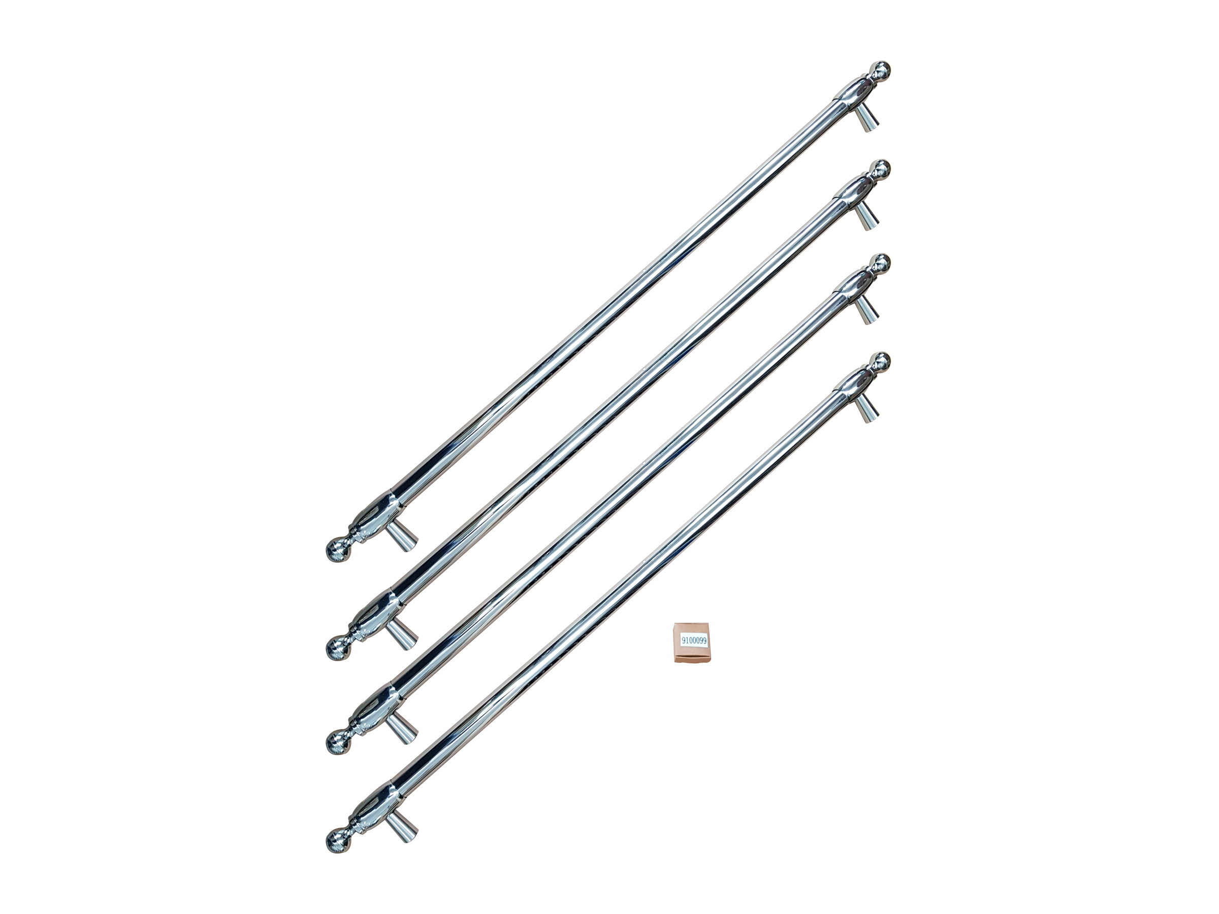 BERTAZZONI Handle Kit for 36 French Door refrigerator (HERHK36REF)