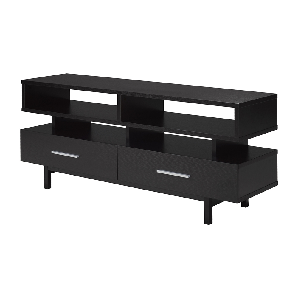 BRASSEX 60" TV Stand - Dark Cherry (172002)