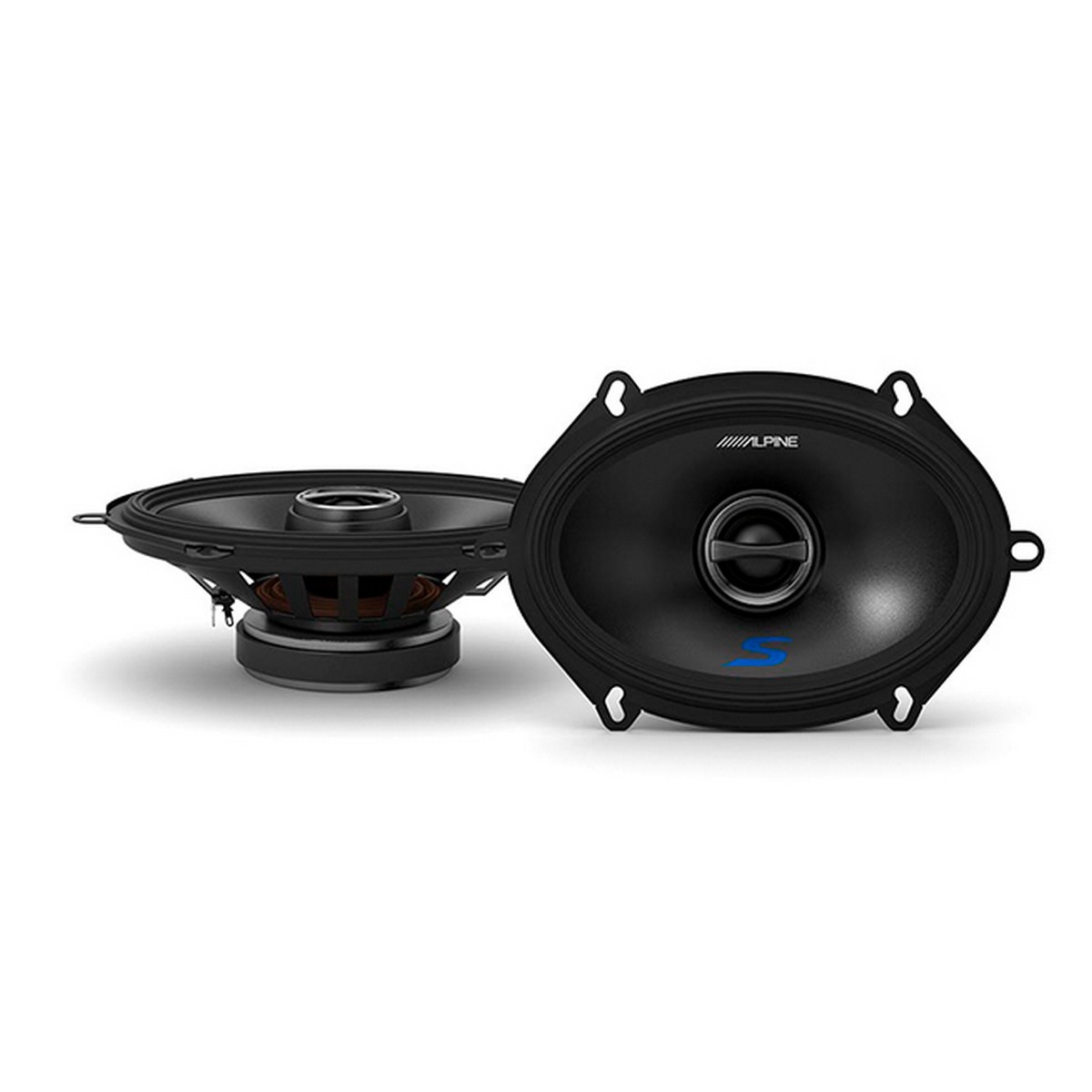 Alpine 5X7" Coaxial 2-Way Speaker Set (SS57)