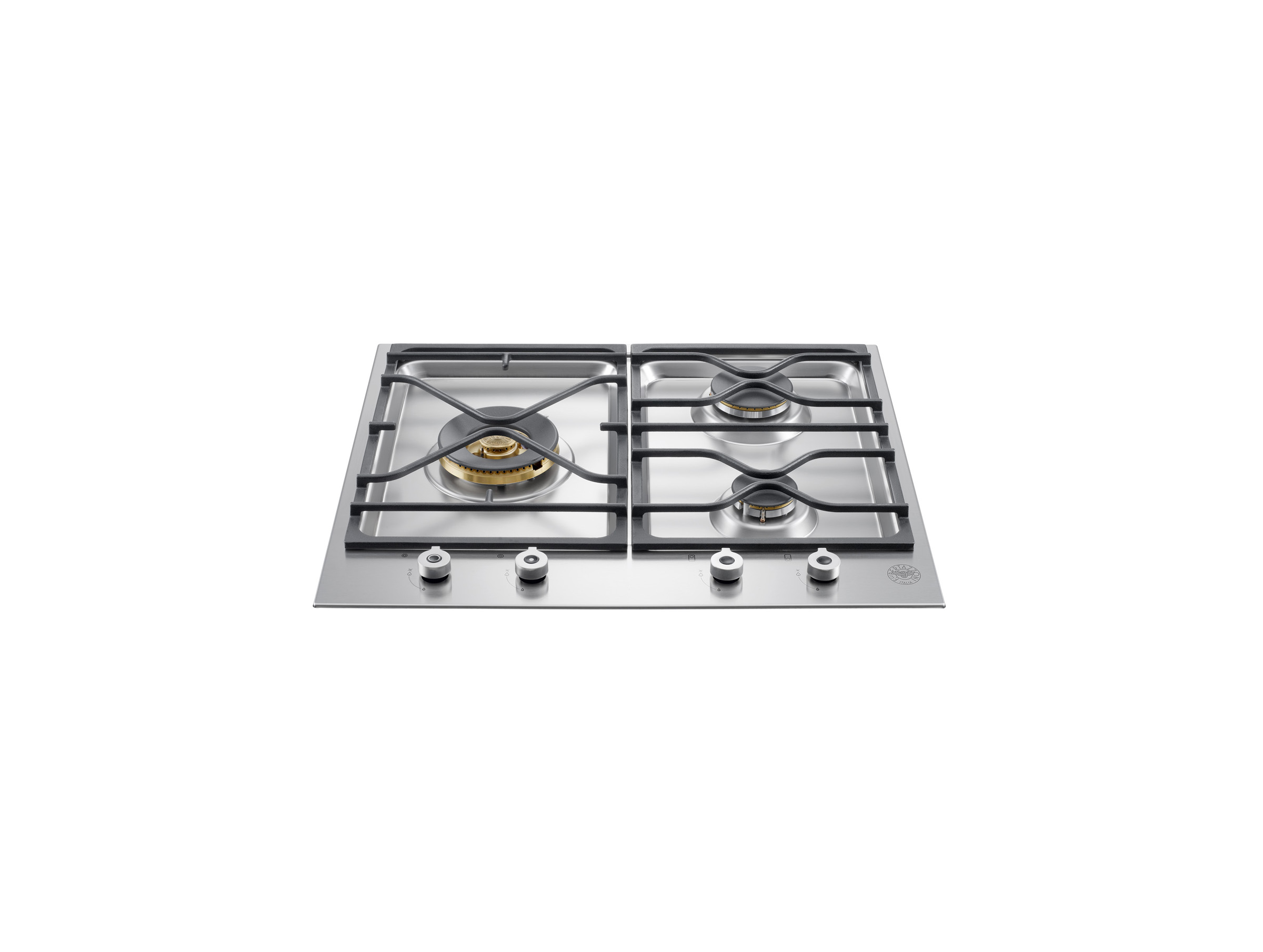 BERTAZZONI 24 Segmented cooktop 3-burner (PMB24300X)