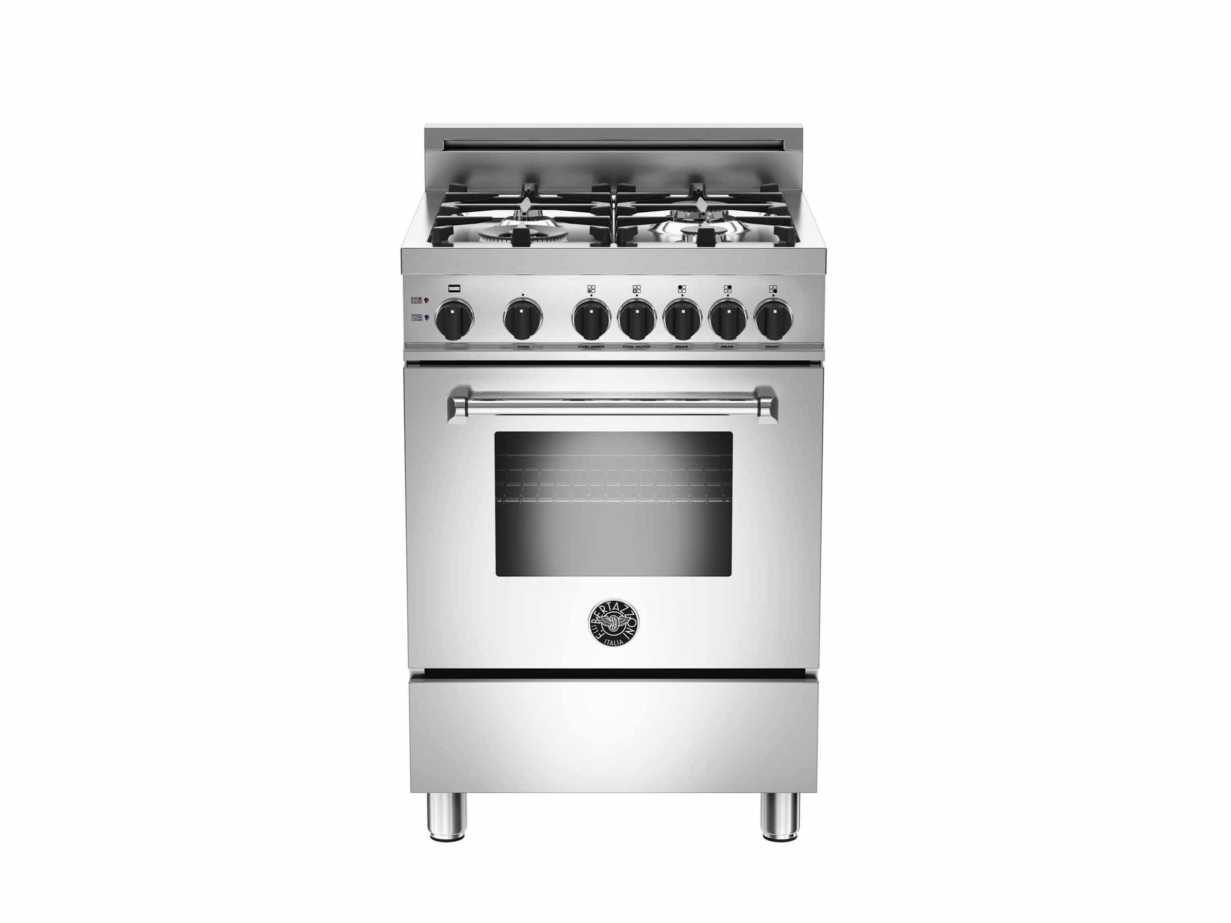 BERTAZZONI 24 inch All Gas Range, 4 Burners (MAS244GASXE)
