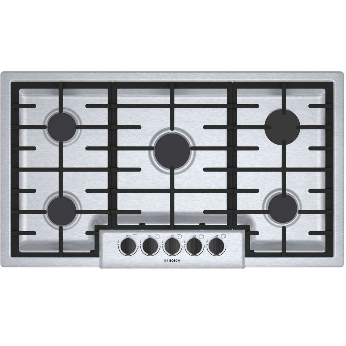 BOSCH 36" Gas Cooktop Stainless Steel (NGM5656UC)