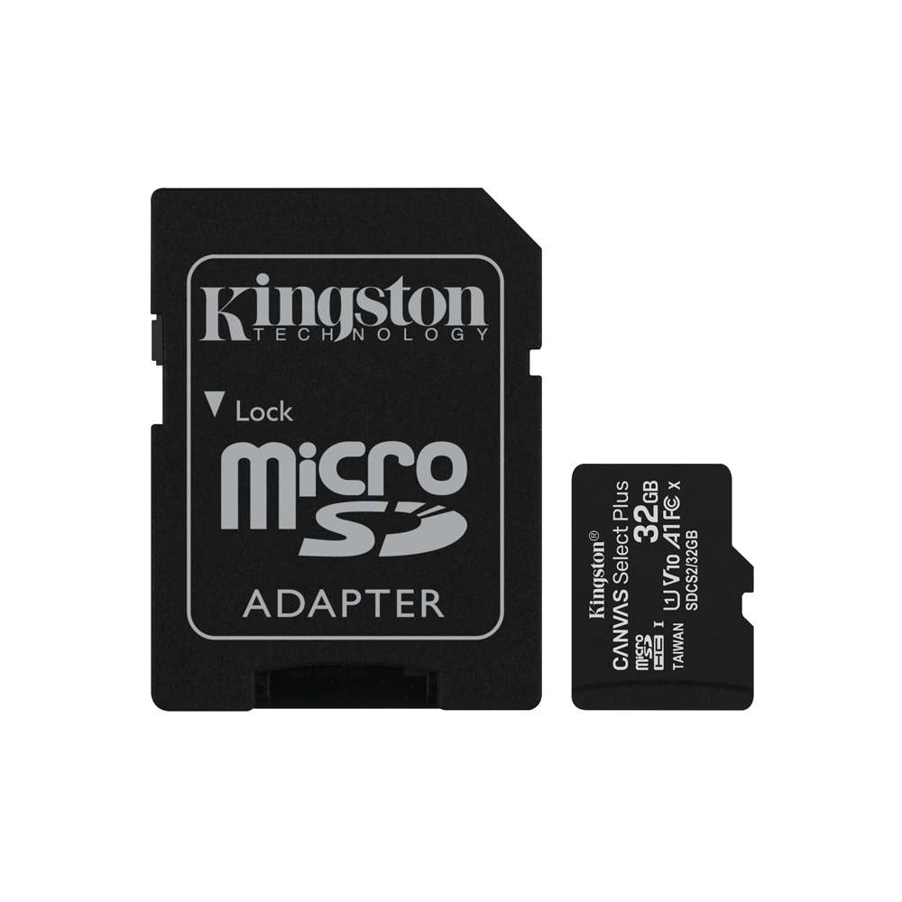 Kingston 134365 32GB microSDHC Class 10 Flash Memory Card