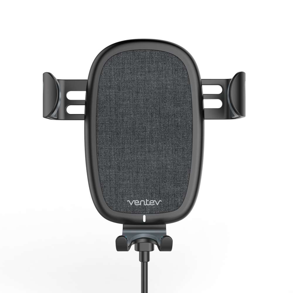 Ventev 255353 Wireless car Mount Kit Qi 10W Dark Grey