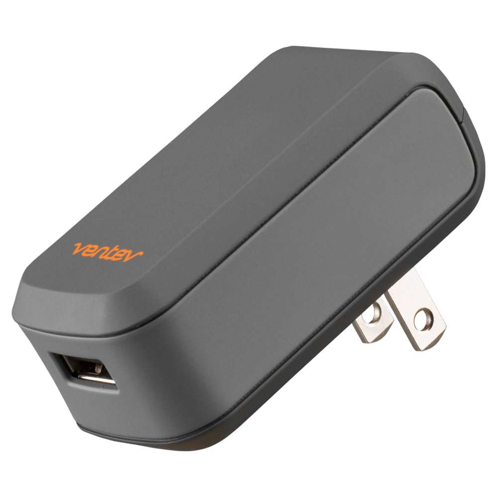 Ventev 569846 Wall Charger USB 2.4A Black