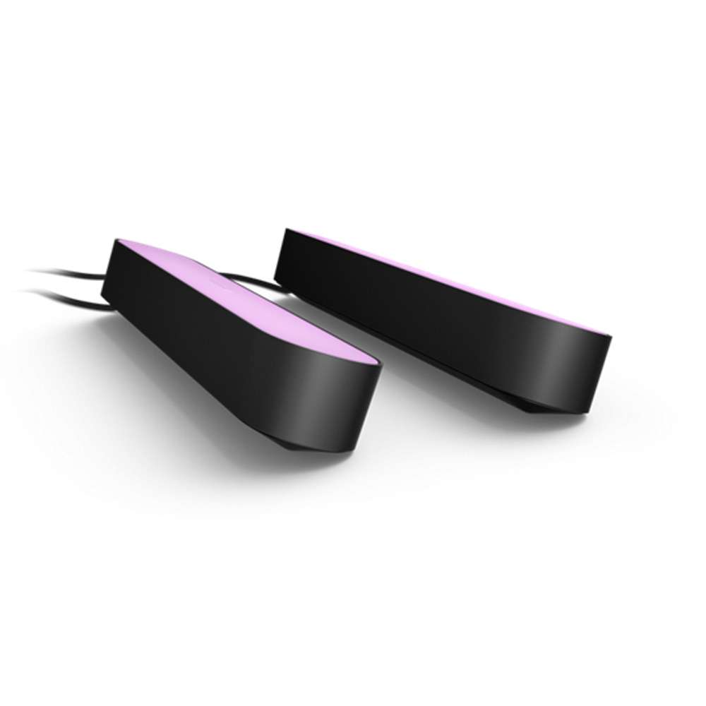 Philips Hue 7820230U7 Ambiance Play Bar Light Double Pack Black