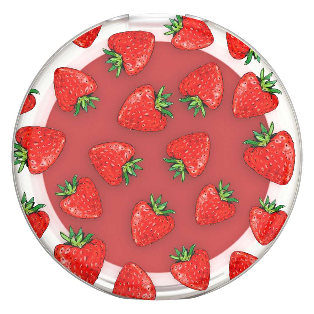 PopSockets 802686 PopGrip Lips Strawberry Feels