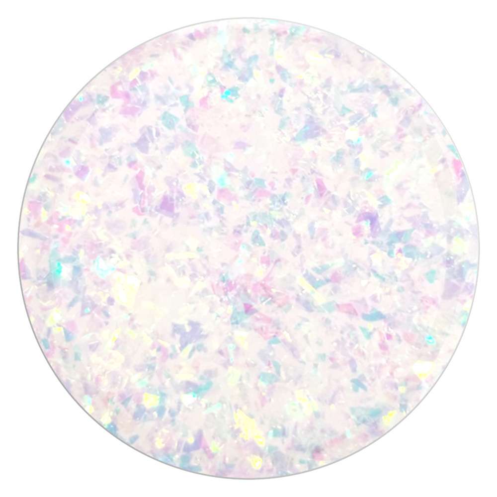 PopSockets 803751 PopGrip Iridescent Confetti White