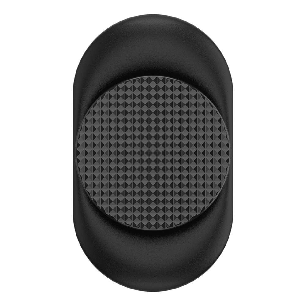 PopSockets 805059 PopGrip Pocketable Knurled Black