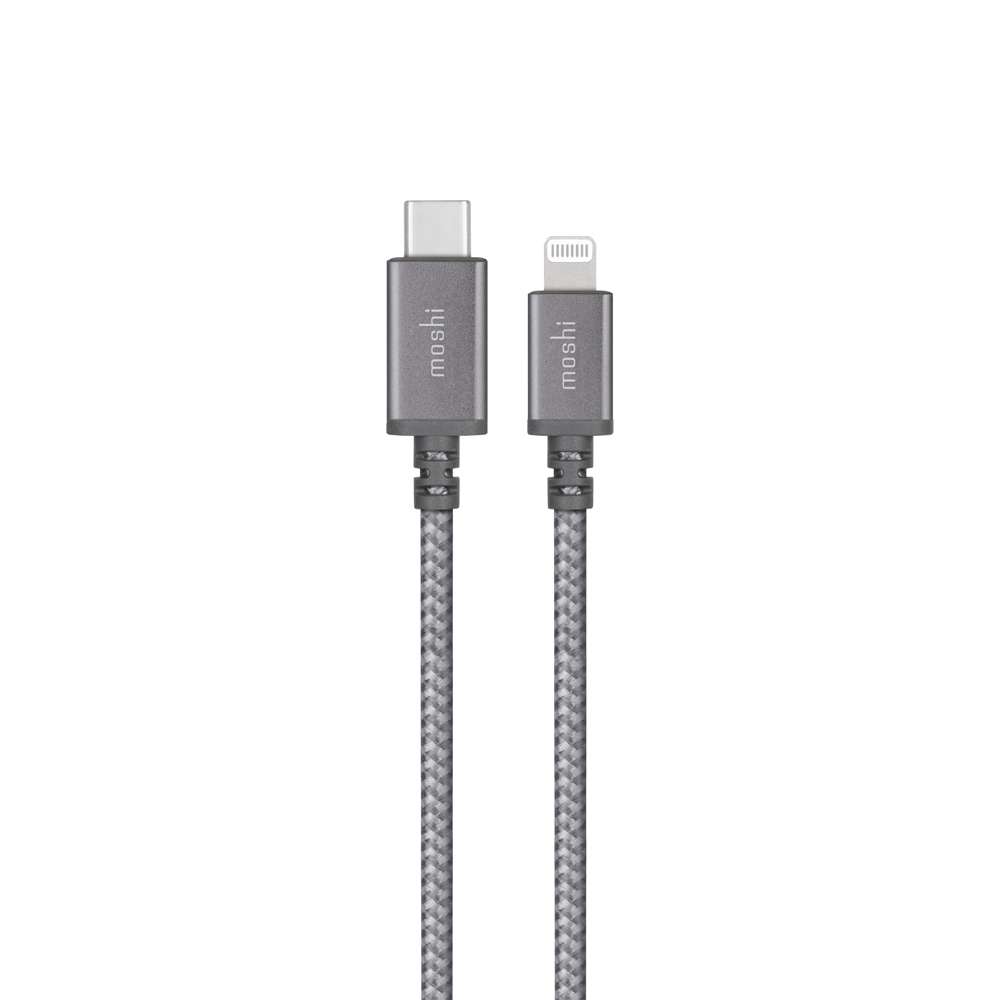 Moshi 99MO084041 Integra USB-C to Lightning Cable 4ft Gray