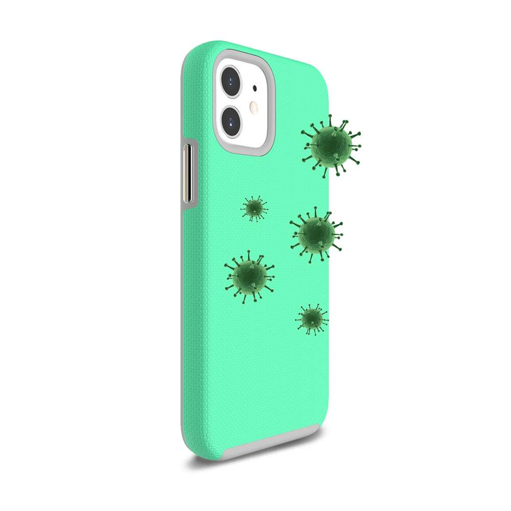 Blu Element BEA2XIP54T Antimicrobial Armour 2X iPhone 12 mini Teal