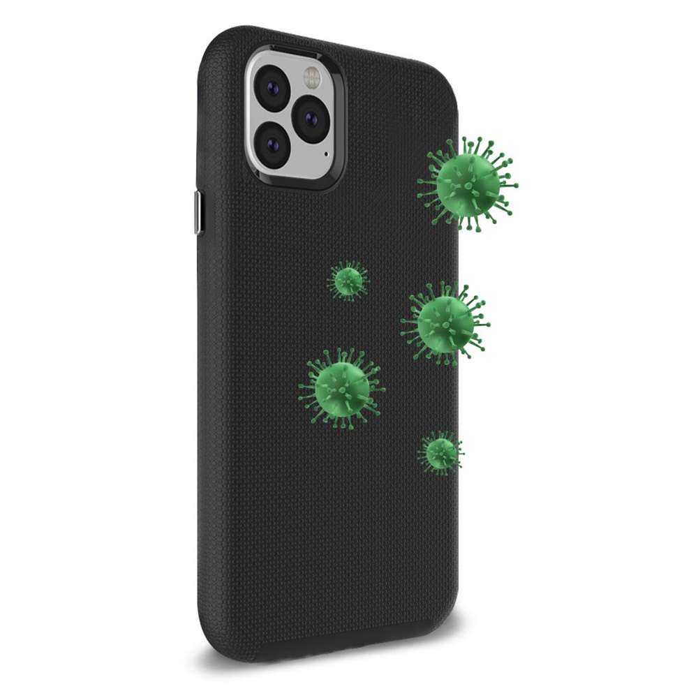 Blu Element BEA2XIP67B Antimicrobial Armour 2X iPhone 12 Pro Max Black