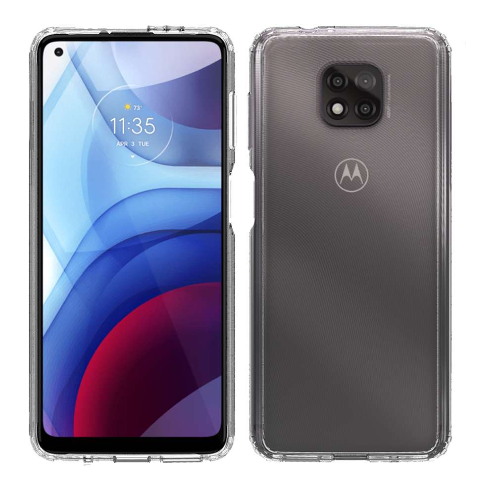 Blu Element BEDCMGPC DropZone Rugged Case Moto G Power 2021 Clear