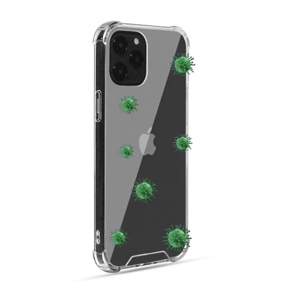 Blu Element BEDZIP61C Antimicrobial DropZone Rugged Case iPhone 12/12 Pro Clear