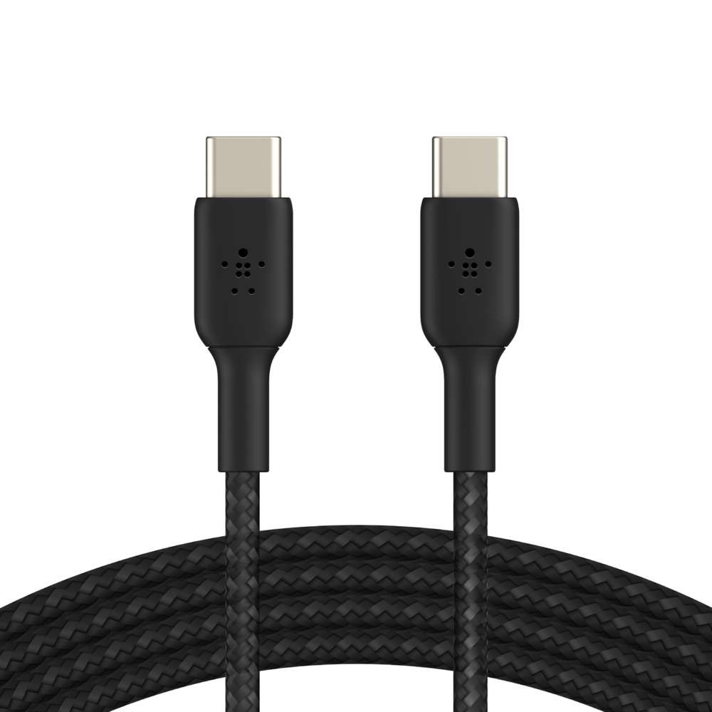 Belkin CAB004bt1MBK Braided USB-C to USB-C Cable 4ft Black