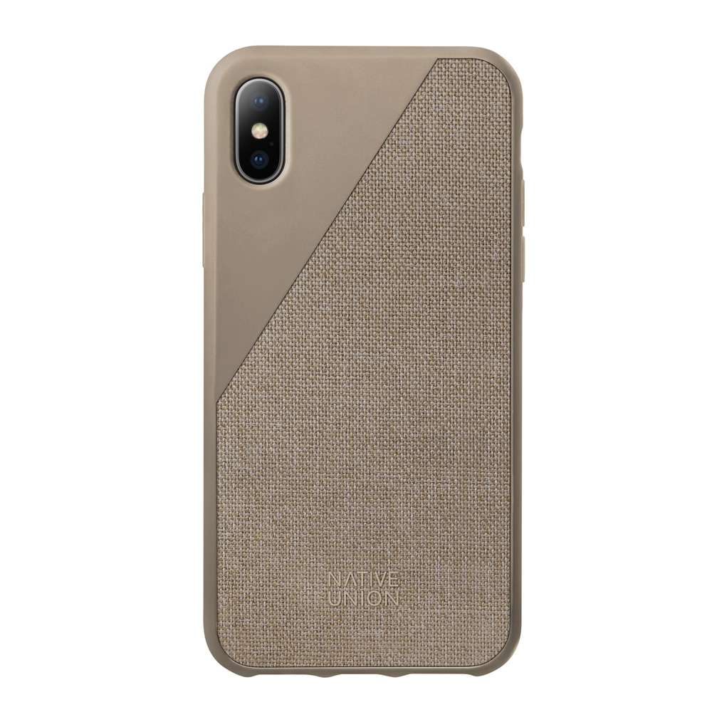 Native Union CCAVTAUCVNP17 Clic Canvas Case iPhone X Grey