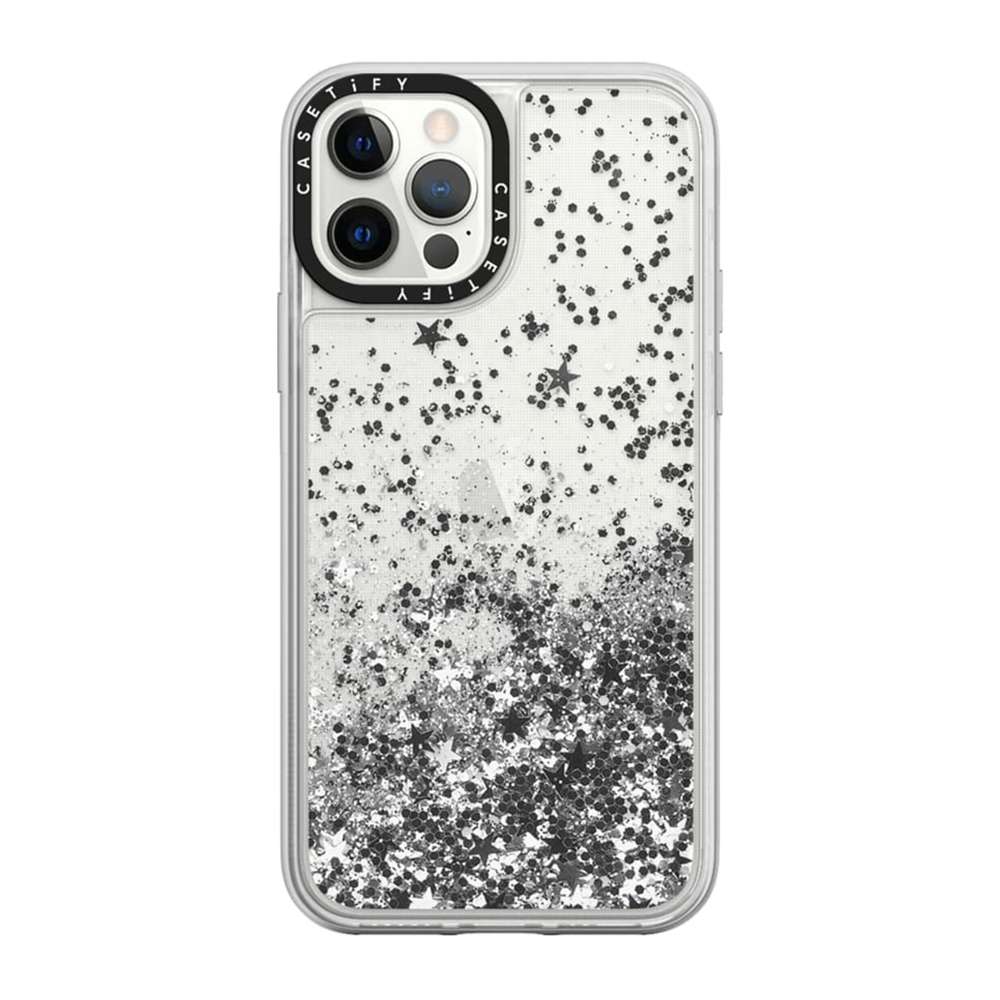 Casetify CTF437533416001609 Glitter Case iPhone 12/12 Pro Silver
