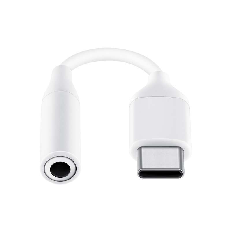 Samsung EEUC10JUWEGCA USB-C to Headphone Jack Adapter White