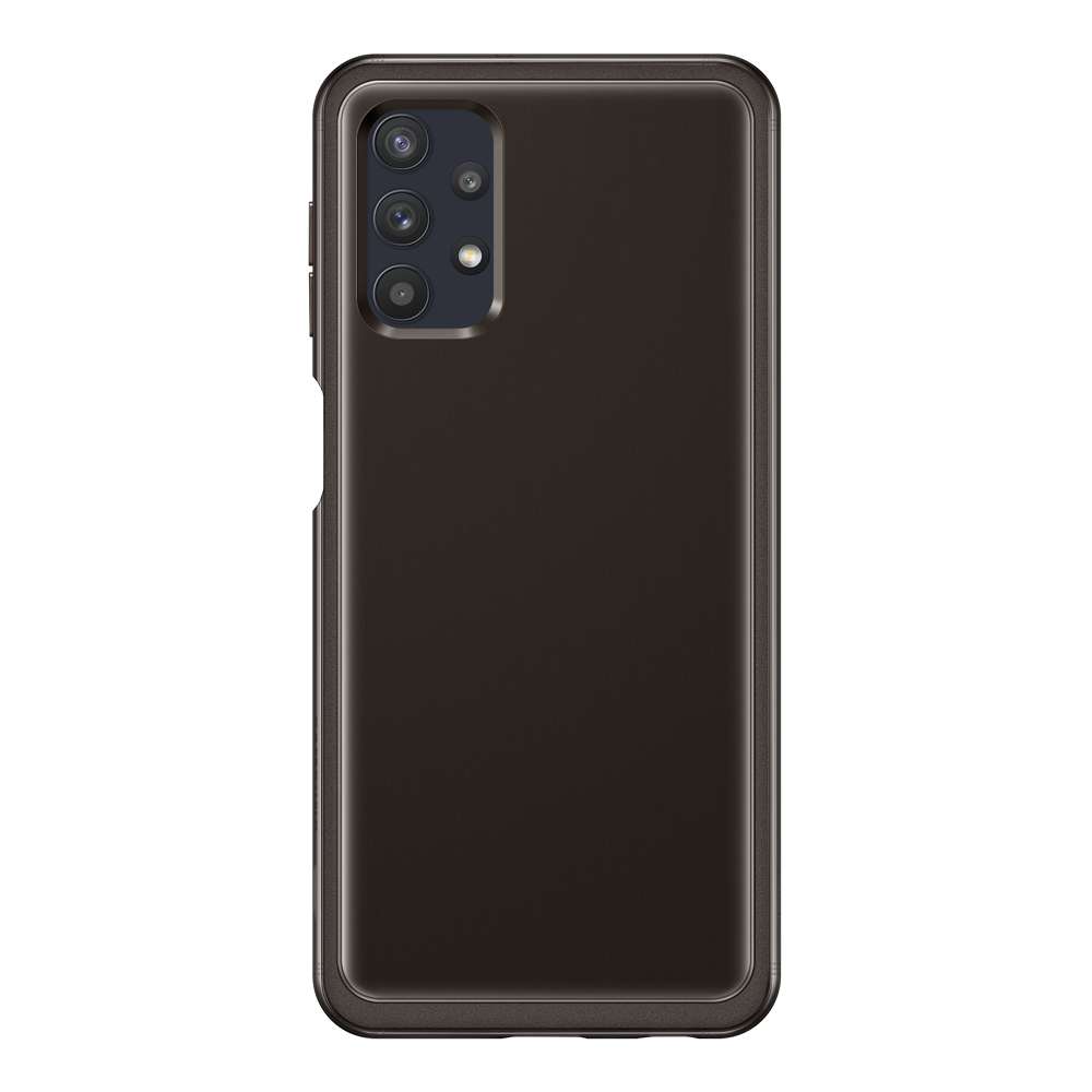 Samsung EFQA326TBEGCA Soft Clear Cover Galaxy A32 Black
