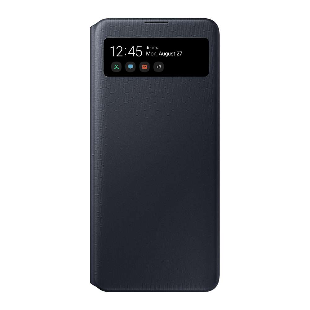 Samsung EFEA715PBEGCA View Wallet Cover Galaxy A71 Black