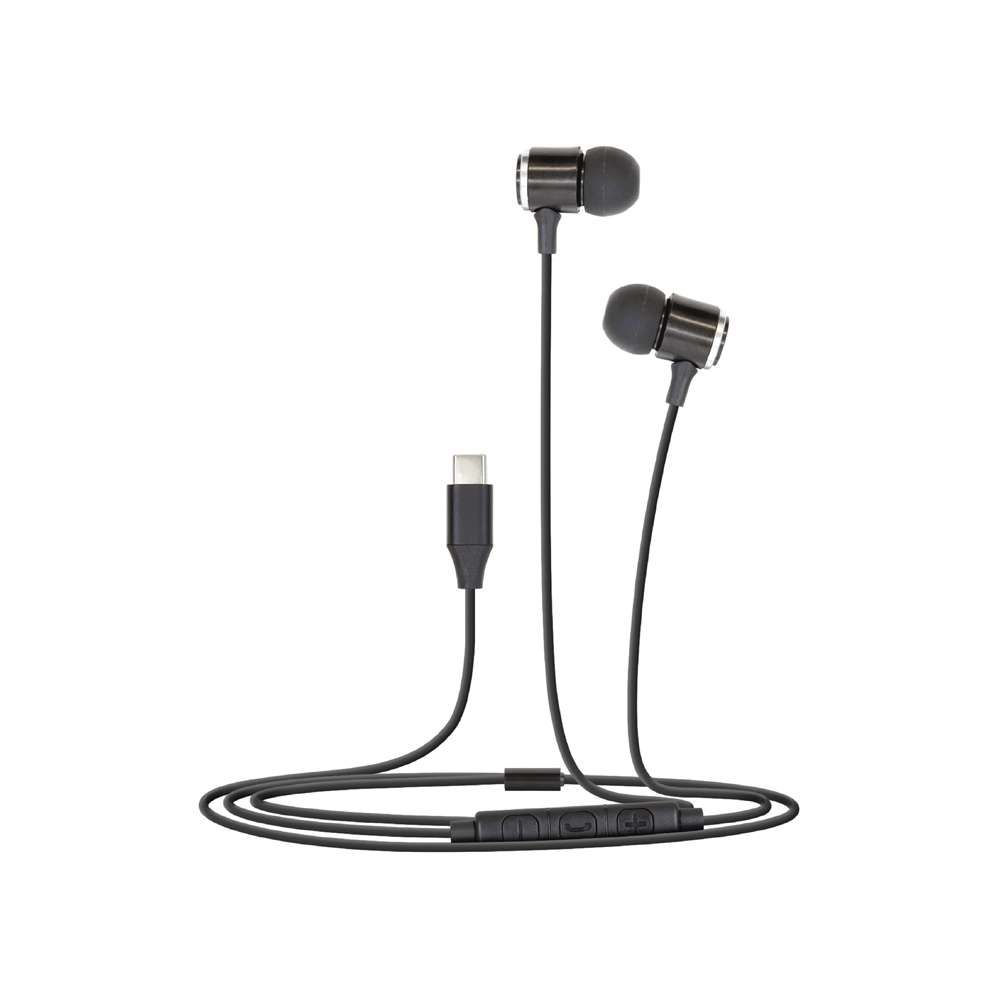 Retrak ETHAUDC Remixd USB-C Earbuds Black