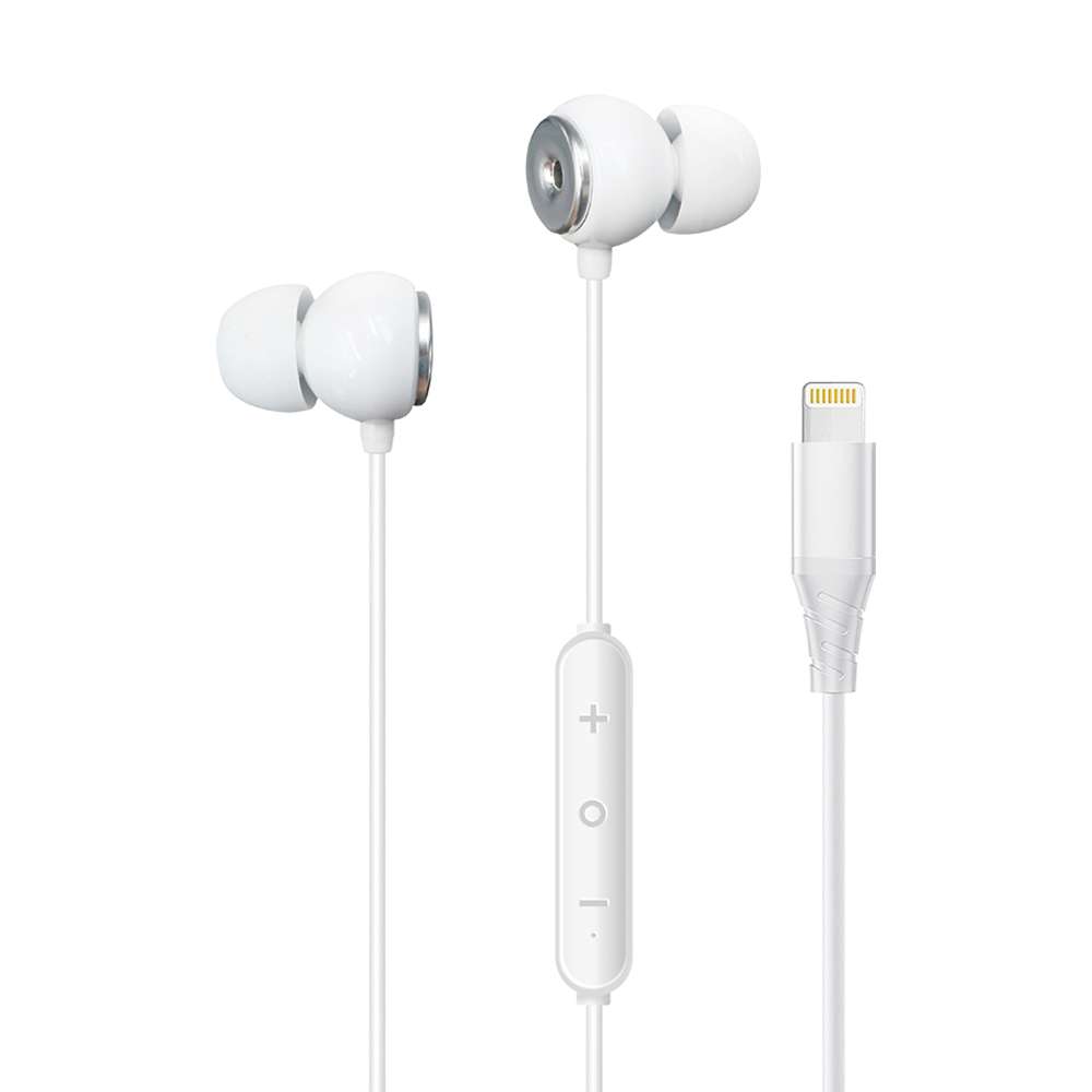 Helix ETHSELTW UltraBuds SE Lightning Earbuds White
