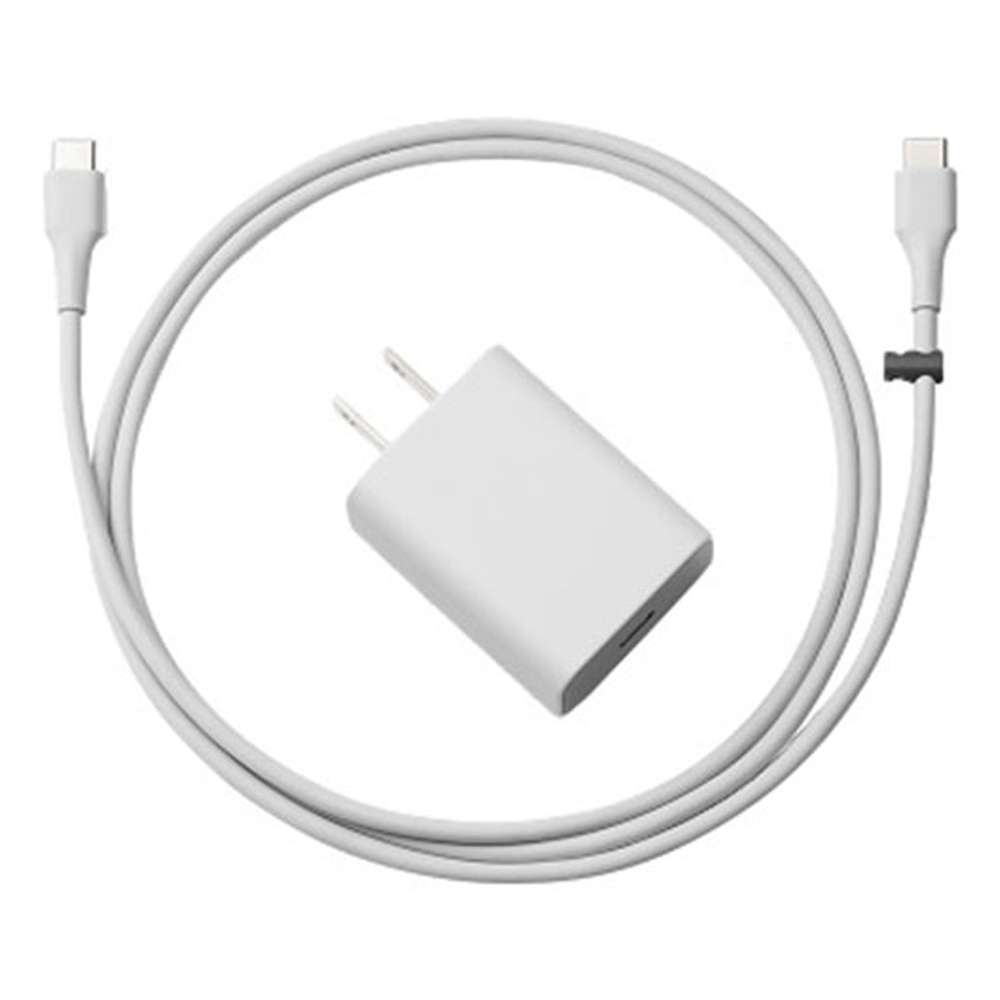 Google GA00724US Wall Charger 18W w/USB-C 3ft Cable White