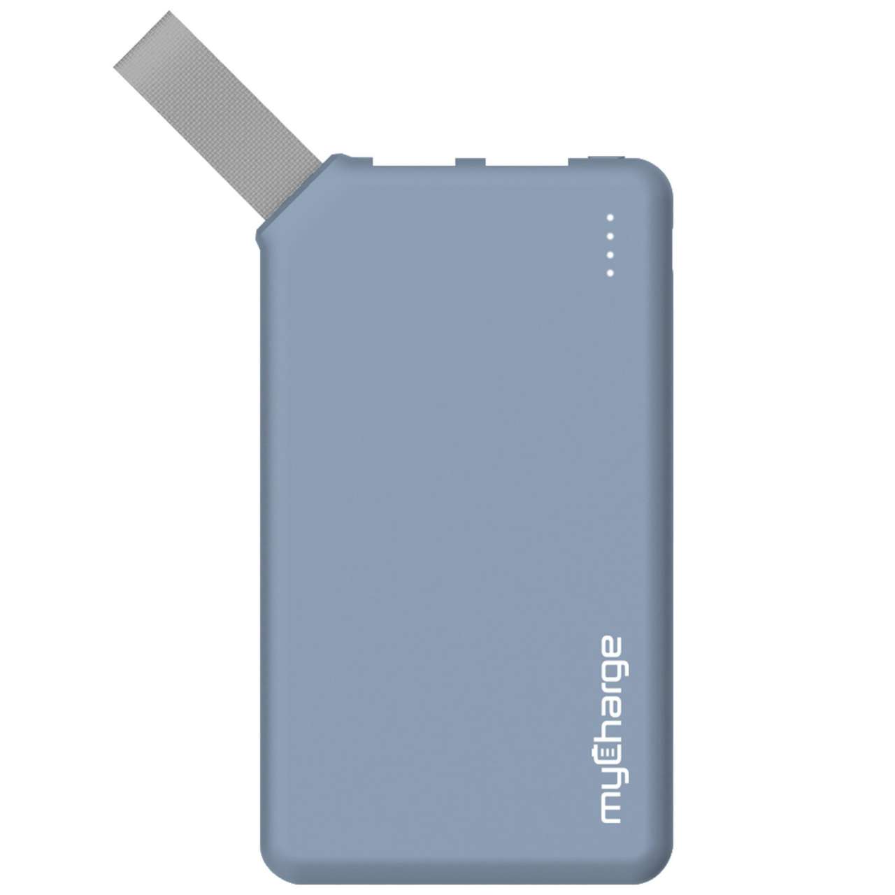 myCharge GO60BG Go Big Powerbank Fabric Loop 6000mAh Blue