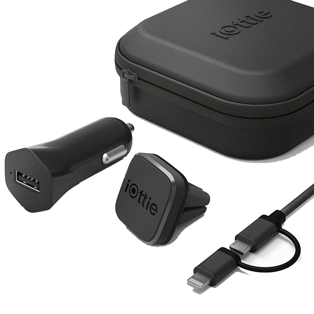 iOttie HLTRIO110 iTap Magnetic Vent Mount Universal Kit Black