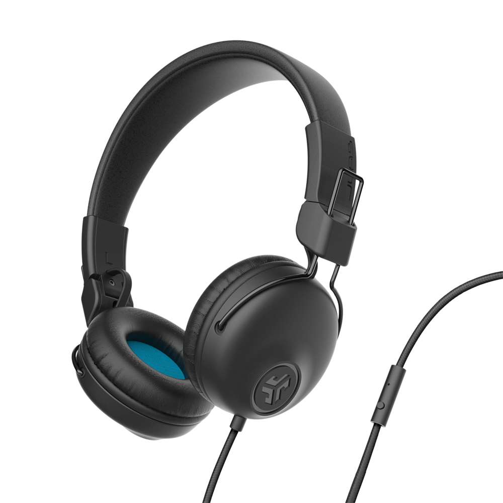 JLab Audio IFCHASTUDIORBLK4 Studio On-Ear Headphones Black