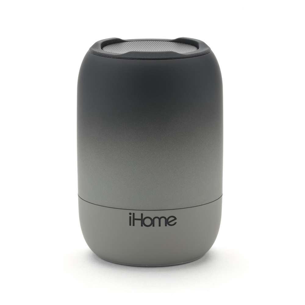iHome Ibt400BGC PlayFade Portable BT Speaker Black/Grey