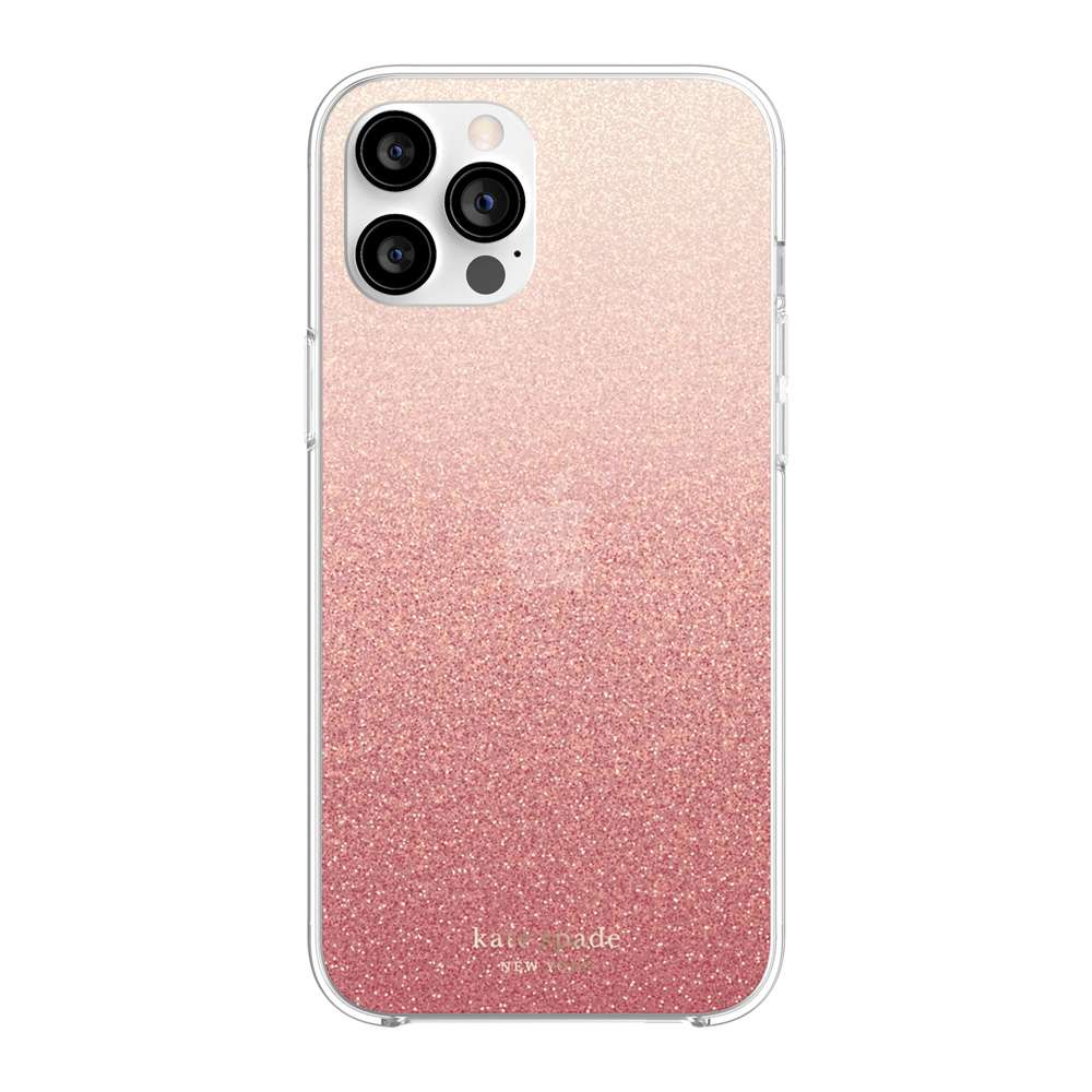 Kate Spade KSIPH154GLOSN Protective Hardshell iPhone 12 Pro Max Glitter Ombre Sunset