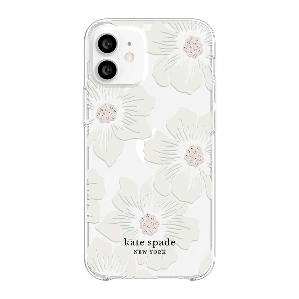Kate Spade KSIPH151HHCCS Protective Hardshell iPhone 12 mini Hollyhock Floral
