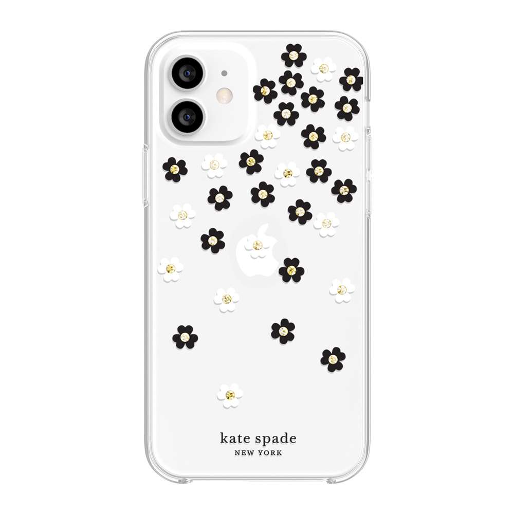 Kate Spade KSIPH153SFLBW Protective Hardshell iPhone 12/12 Pro Scattered Flowers