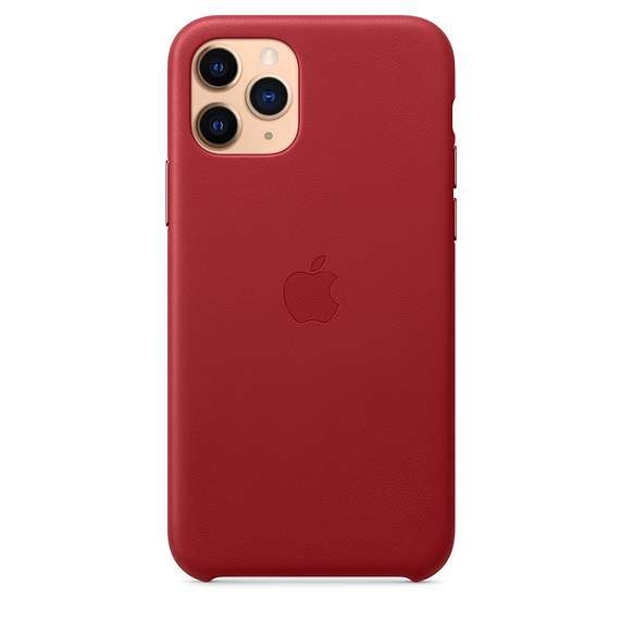 Apple MWYF2ZMA Leather Case iPhone 11 Pro Red