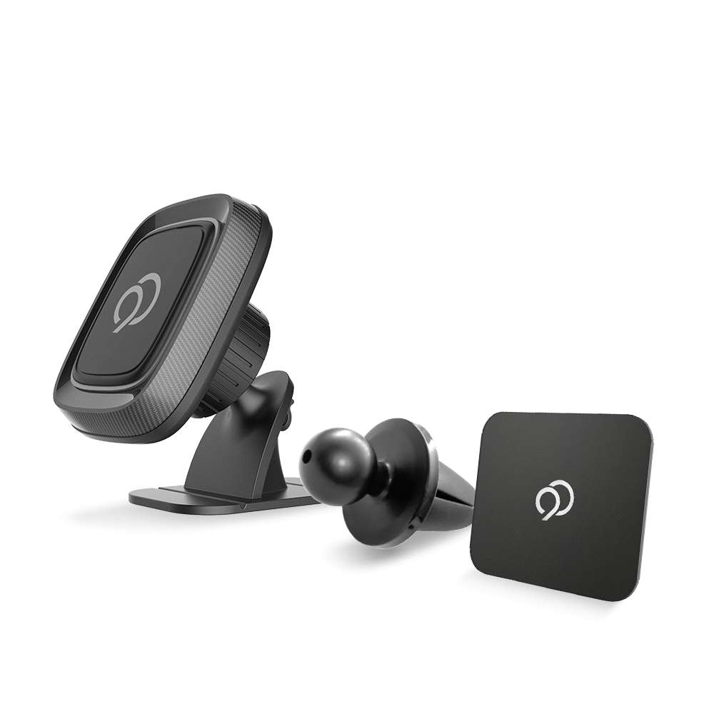Nimbus9 N9GTCMSM Magnetic Car Mount Dash and Vent V2 Black