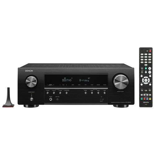 DENON 5.2 Channel Full 4K Ultra HD AV Receiver (AVRS650H)