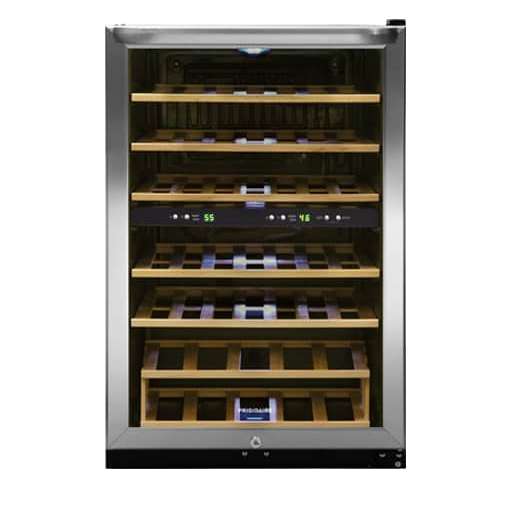 FRIGIDAIRE 38 Bottle Two-Zone Wine Cooler (FFWC3822QS)