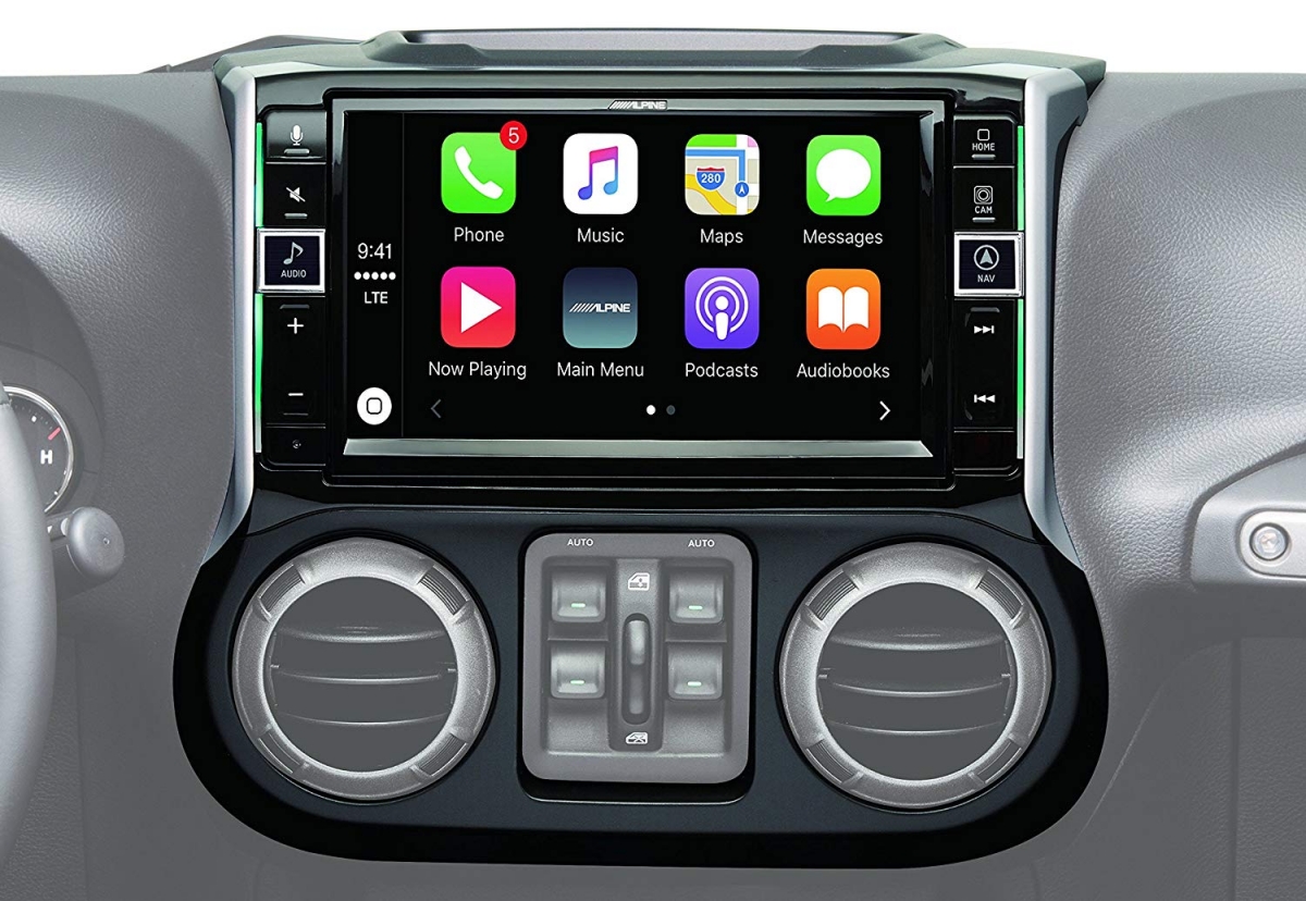 ALPINE 9" In-Dash System for Wrangler 2013+ (I109WRA)