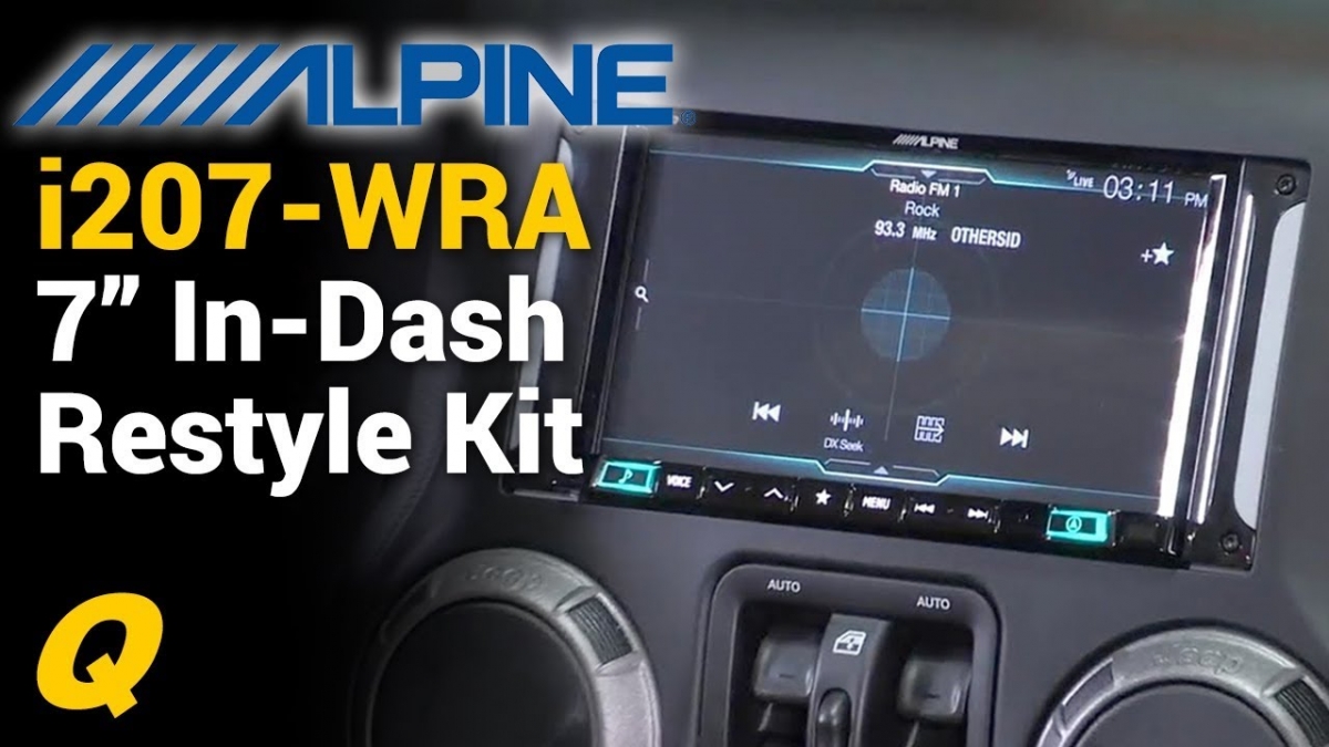 ALPINE 7" In-Dash System for Wrangler/Unlimited (I207WRA)
