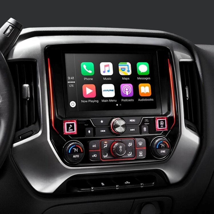 ALPINE 9" In-Dash Restyle System for GM Trucks (I209GM)