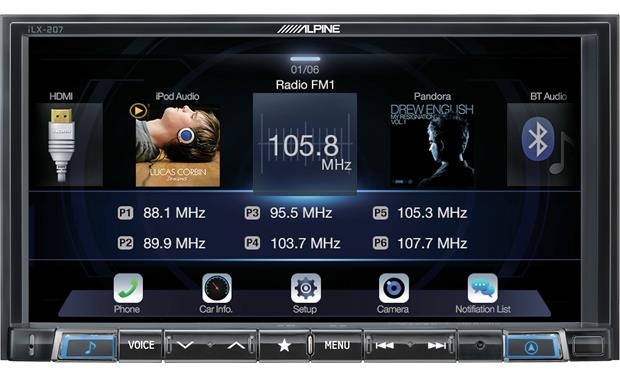 ALPINE 7" Mech Less A/V Receiver (ILX207)