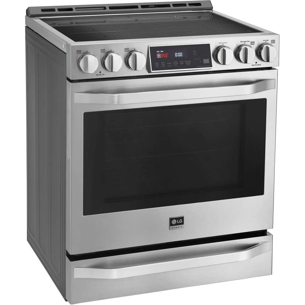 LG STUDIO 6.3 cu. ft. Induction Slide-in Range with ProBake Convection® and EasyClean® (LSIS3018SS)