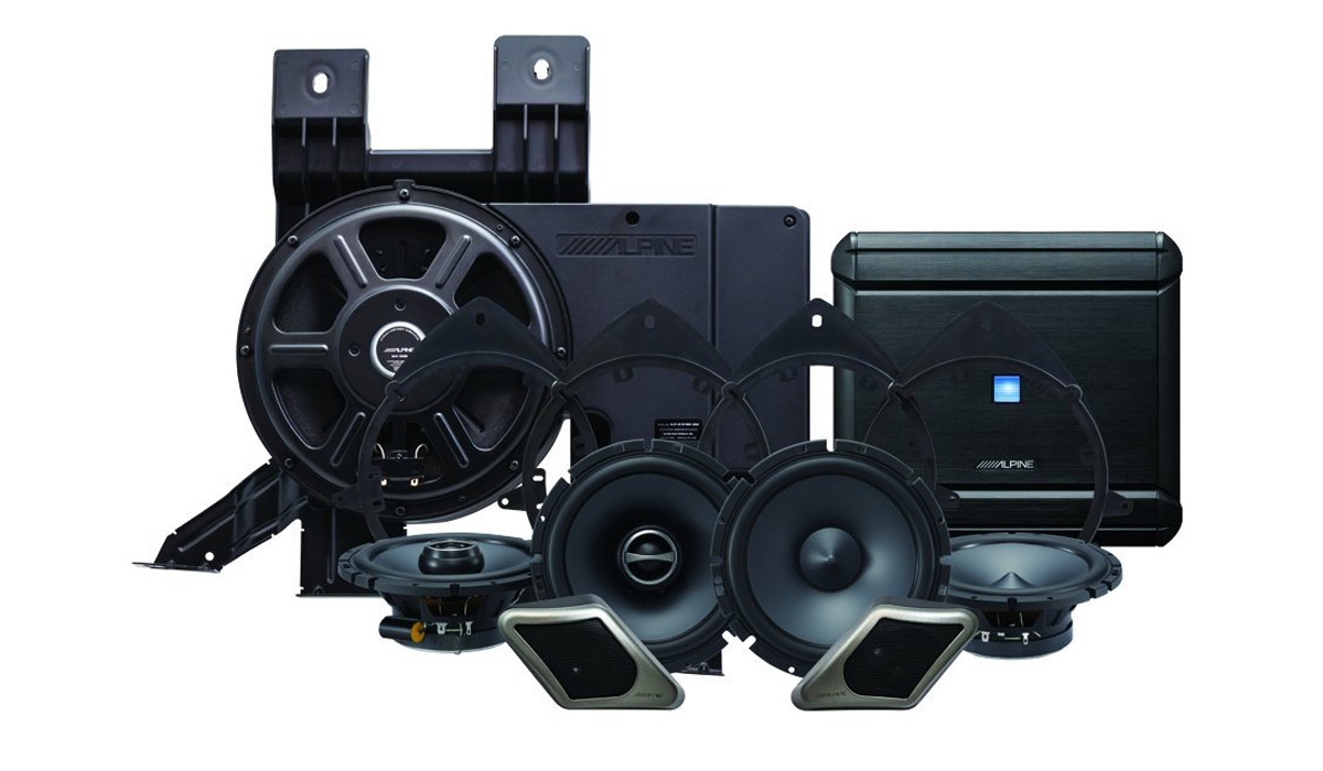ALPINE Sound System 2007-13 Silverado & Sierra (PSS21GM)