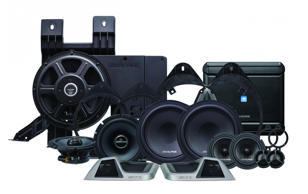 ALPINE Sound System for 14-UP GM Truck (PSS31GM)