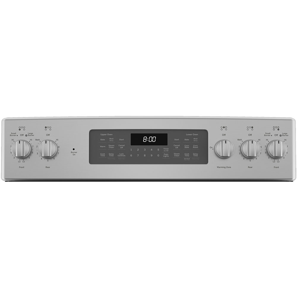 GE 30" Free-Standing Electric Double Oven Convection Range (JBS86SPSS)