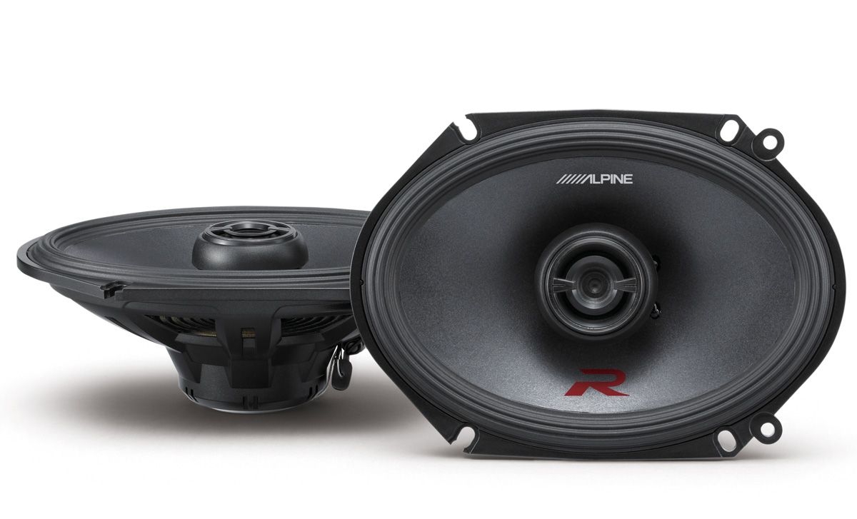 ALPINE 6x8" Coaxial 2-Way Speakers (RS68)