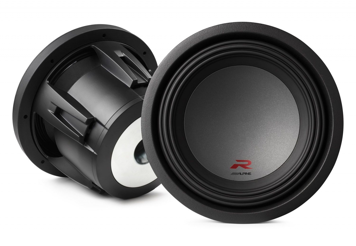 ALPINE 10" R Series Dual 2 ohm Subwoofer (RW10D2)